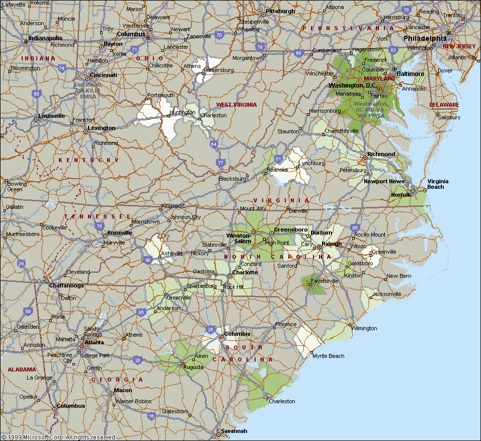 Revenues by Metro Area